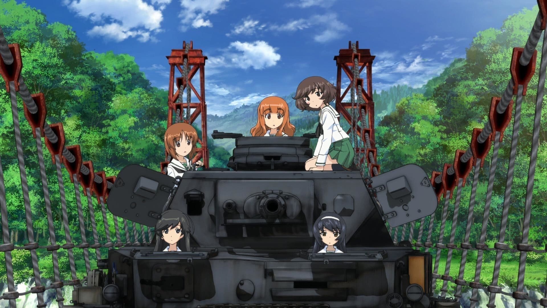 Girls Und Panzer รีวิวหนัง